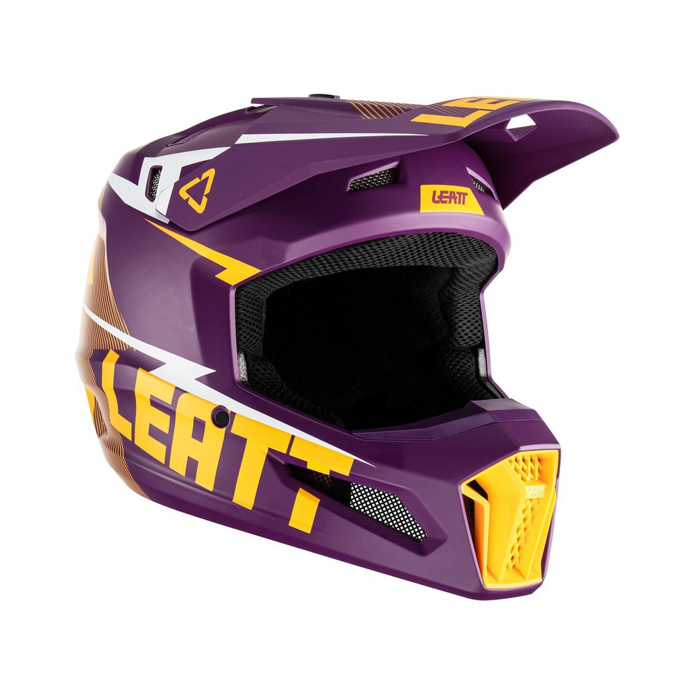 Мотошлем подростковый Leatt Moto 3.5 Junior Helmet, Indigo, M #1