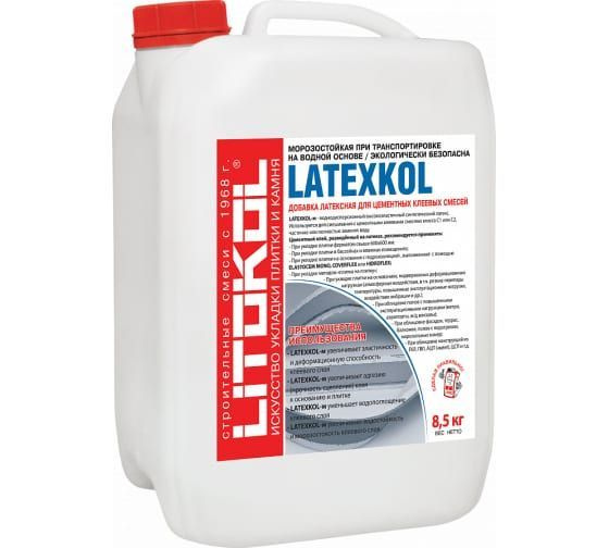 LATEXKol м-латексная добавка для клеев (8,5 kg can) #1