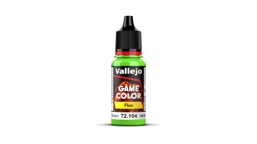 Краска Vallejo 72.104 "Game Color" Флюоресцентный зеленый 18 мл #1