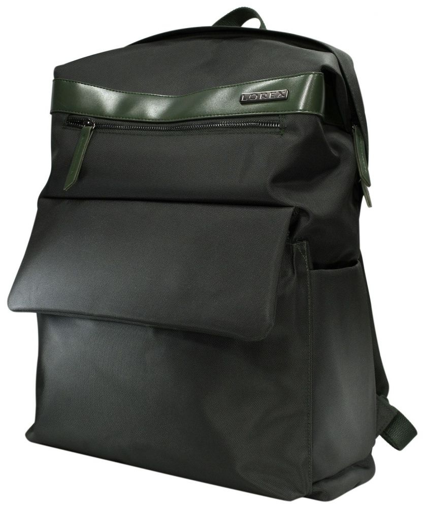 Рюкзак LOREX ERGONOMIC M8 DARK GREEN 24 л т.-зел. 46х32х16 см мягкий 1 отд. молния универс. LXBPM8M-DG #1