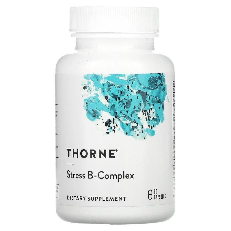 Витамины группы B Thorne Research Stress B Complex, 60 капсул #1