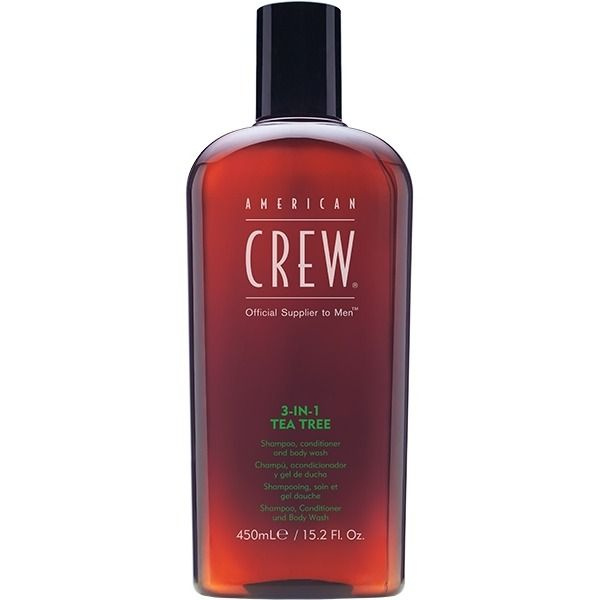 American Crew Tea Tree 3-in-1 Шампунь, кондиционер и гель для душа 450 мл  #1