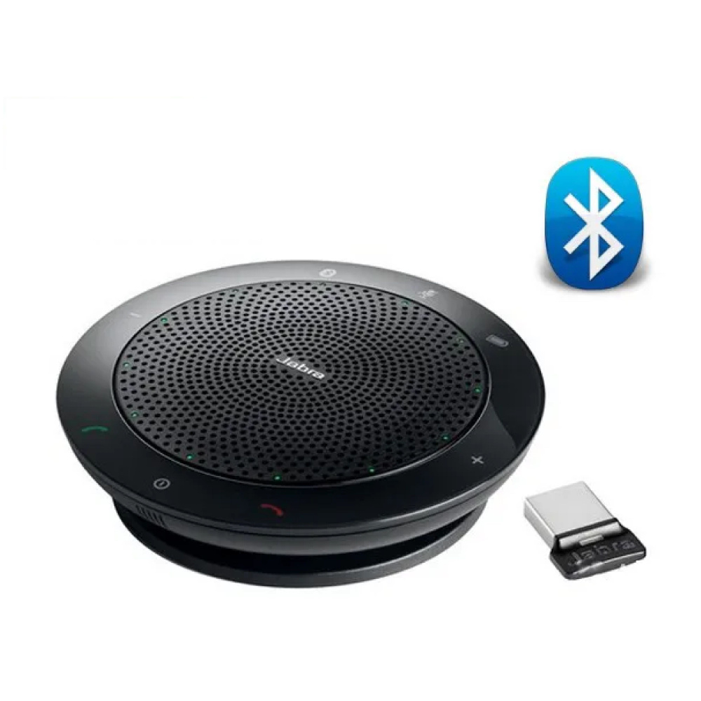Беспроводной спикерфон Jabra Speak 510+ (UC), + адаптер (USB-А), Bluetooth, черный (black) (7510-309) #1