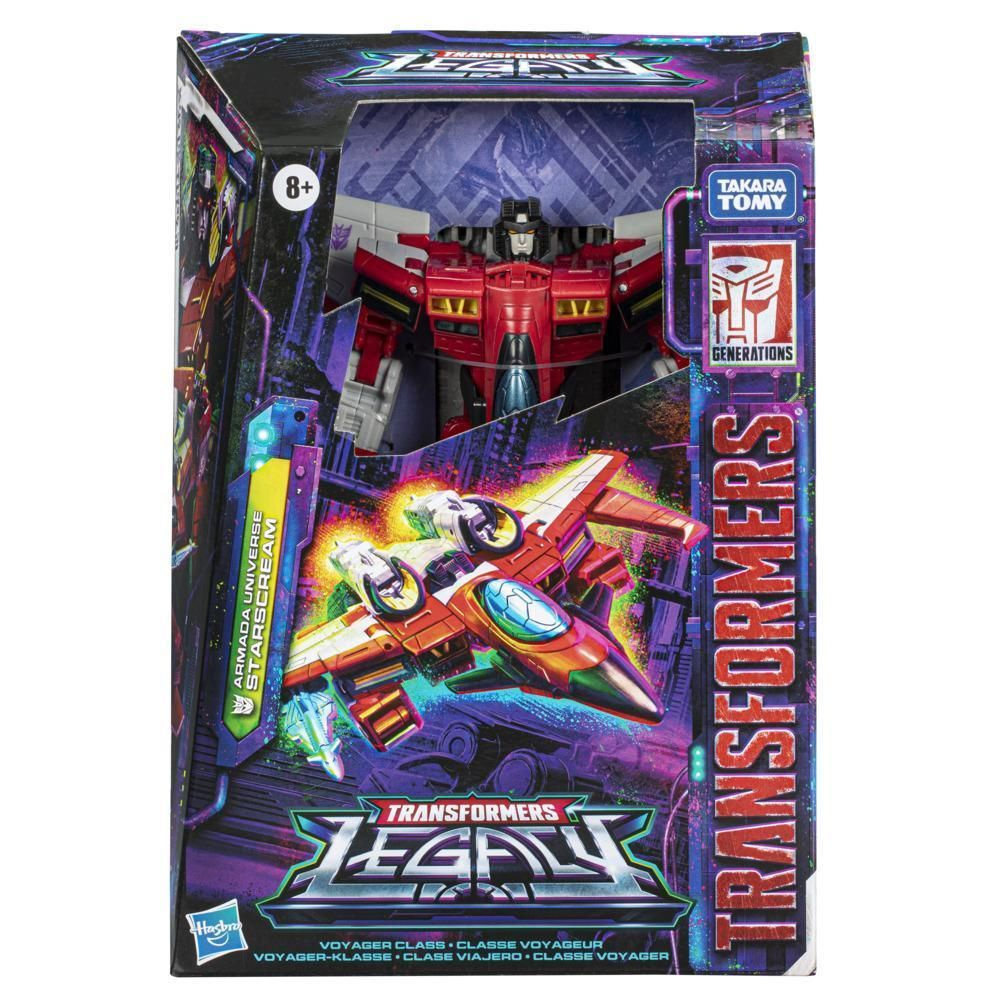 Трансформеры игрушки Hasbro Transformers Generations Legacy Voyager Class Armada Universe Starscream #1