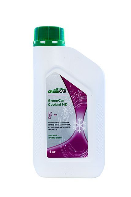 Антифриз GreenCar Coolant HD 40 1 кг. #1