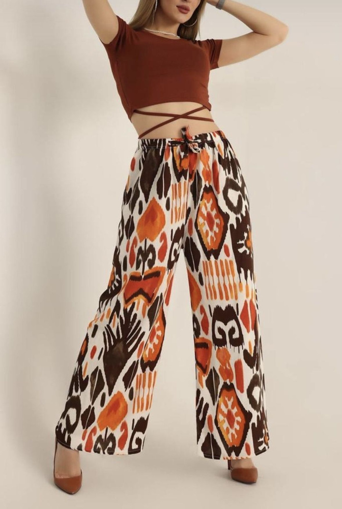 Брюки MY MAGAZIN Брюки LW PRINTED BEACH PANTS #1