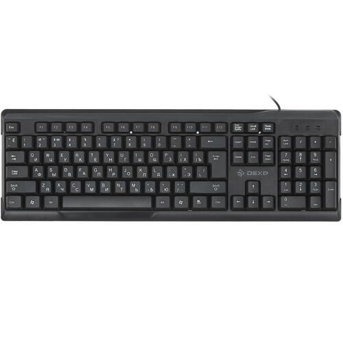 DEXP Клавиатура проводная DEXP K-507BU, черный #1