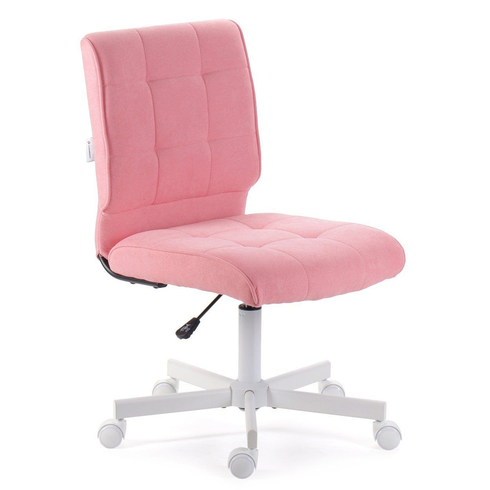 Детское компьютерное кресло Comiron MC-330M/ Велюр Розовый стул  #1