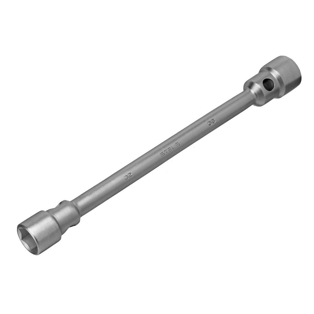 Ключ баллонный STELS, двухсторонний 32 x 38, длина 500 мм (для КАМАЗ), сталь 45 твердостью 41 HRC (ГОСТ), #1