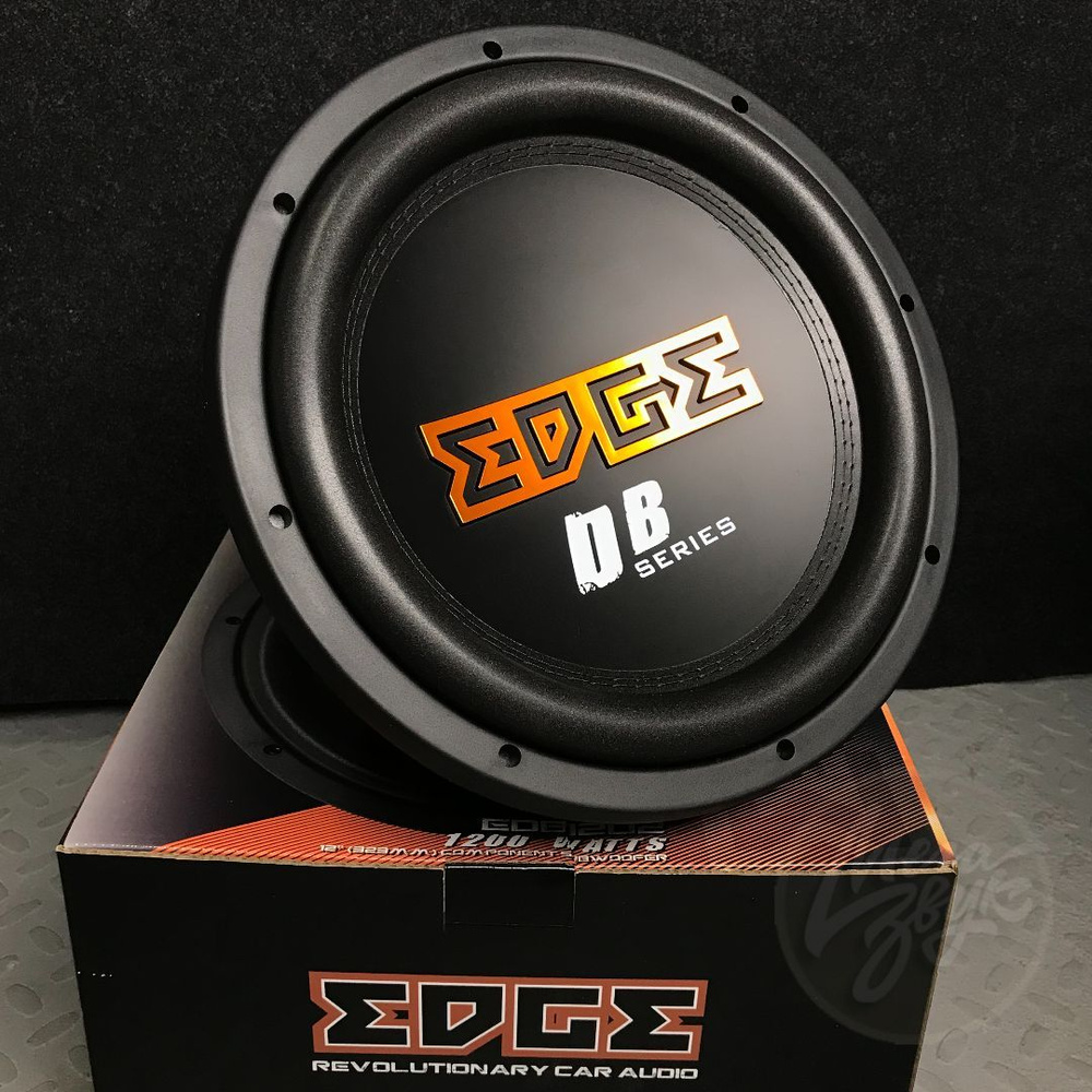 Сабвуфер в машину EDGE EDB12D2-E3 (12 дюймов) пассивный автомобильный сабвуферный динамик 600 Вт  #1