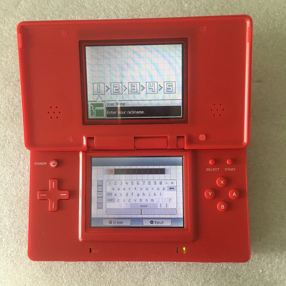 Nintendo DS ML Игровая приставка Двухэкранный DS поддерживает карту ...