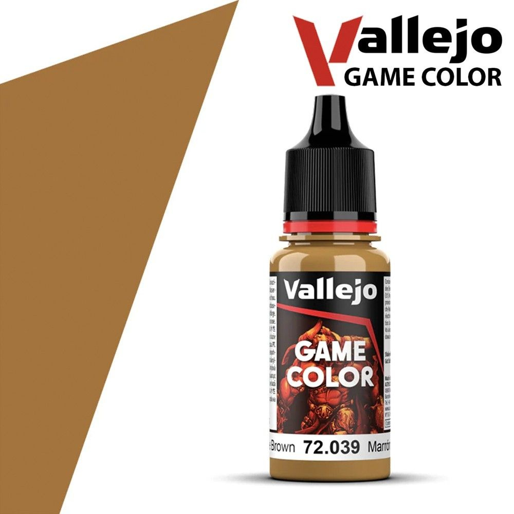 Краска для сборных моделей Vallejo, серия Game Color, цвет 72.039 Plague Brown  #1