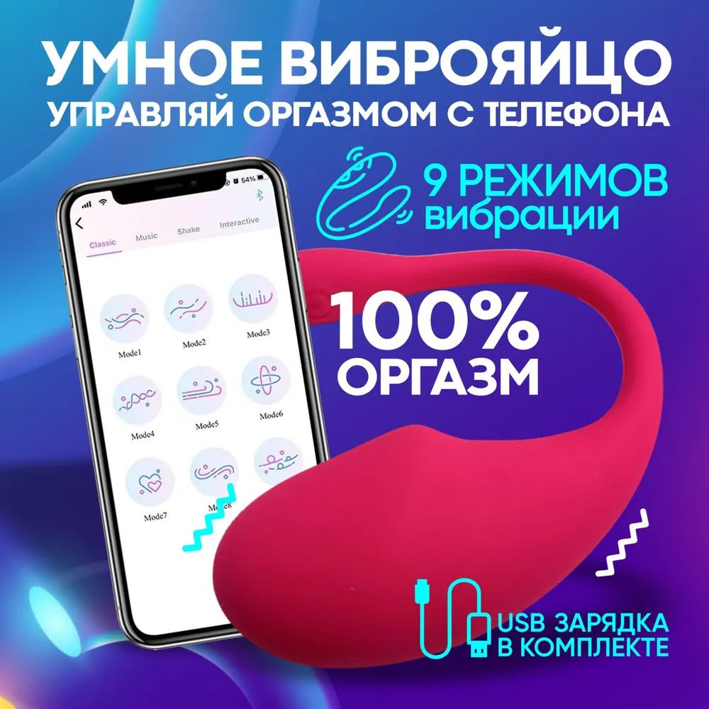 виброяйцо с приложением розовый 10 см - купить с доставкой по выгодным ...