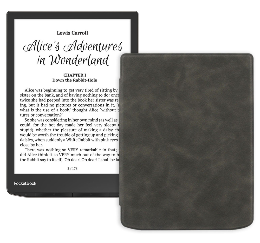Pocketbook 7.8" Электронная книга 743G InkPad 4, серый, черный #1