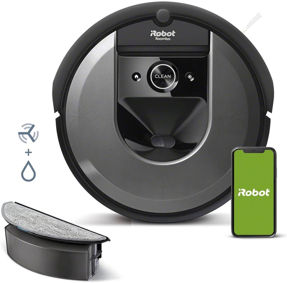 Робот-пылесос iRobot Roomba i8 для сухой и влажной уборки #1