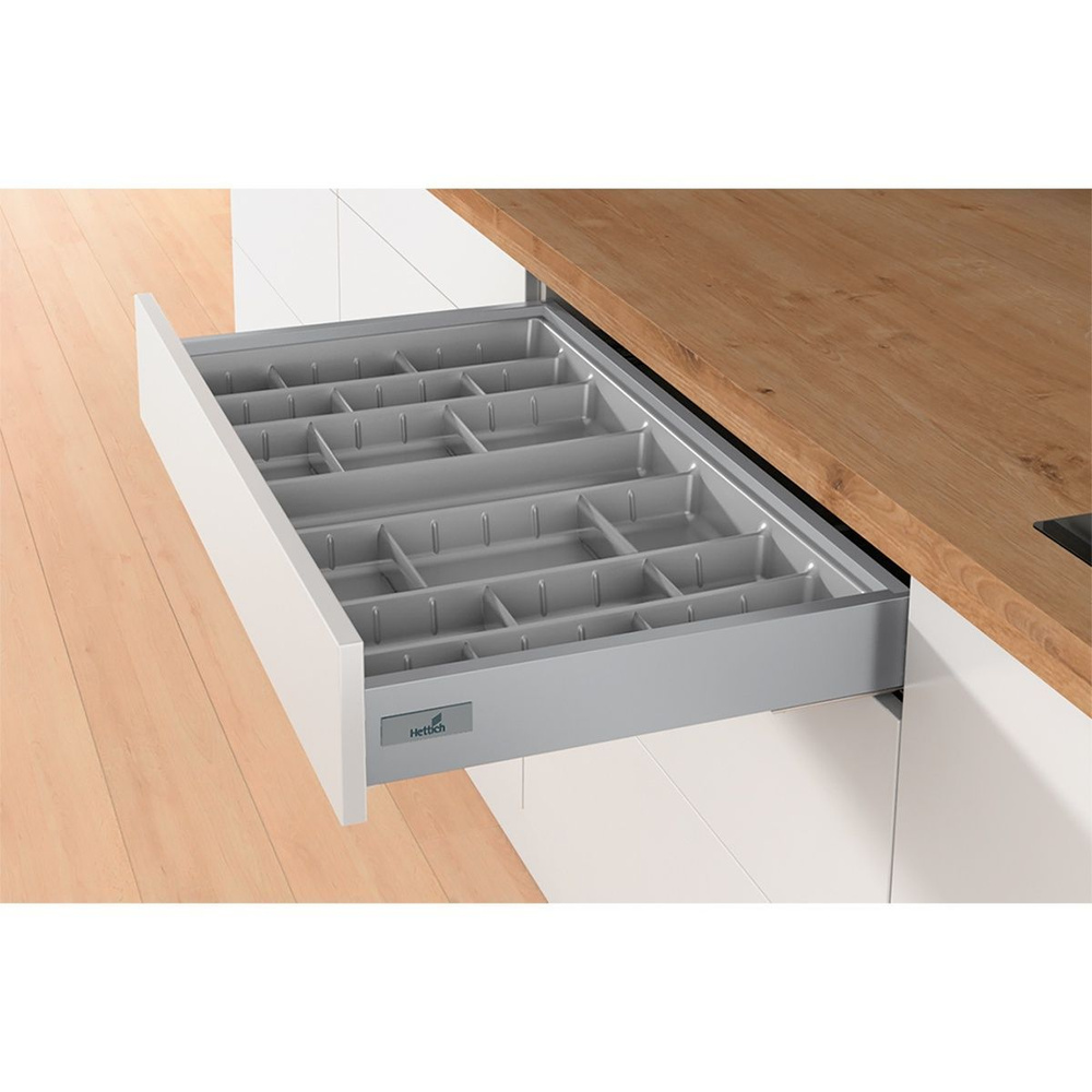 Организация HETTICH OrgaTray 590 для ящиков InnoTech Atira в базу 400 мм, 307х462 мм, цвет серебристый #1