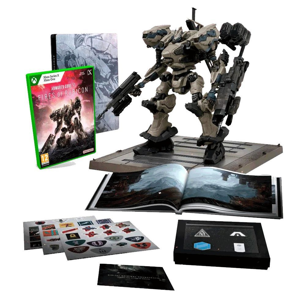 Игра Armored Core VI (6): Fires of Rubicon Collectors Edition (Xbox Series,  Xbox One, Русские субтитры) купить по низкой цене с доставкой в  интернет-магазине OZON (1191762347)