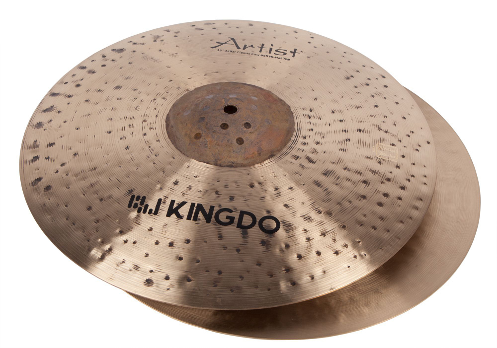 Тарелки KINGDO 15" CLASSIC RAW BELL HI-HAT #1