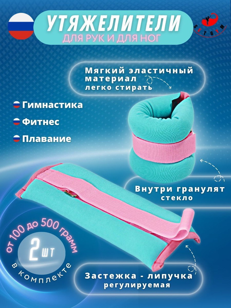 SETGYM Утяжелители 2шт  , 0.1 кг #1