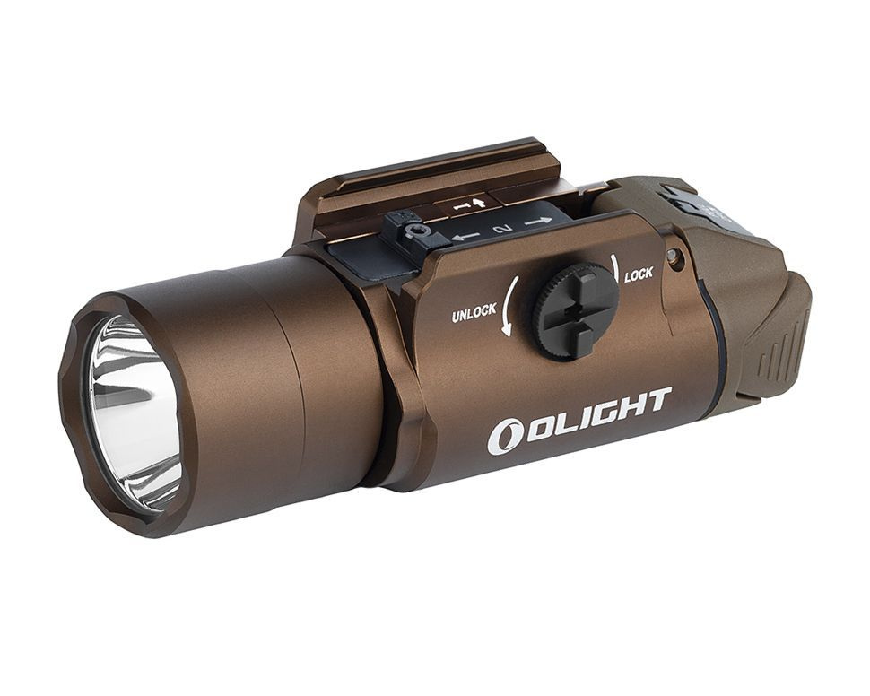 Пистолетный фонарь Olight PL Turbo Valkyrie Desert Tan #1