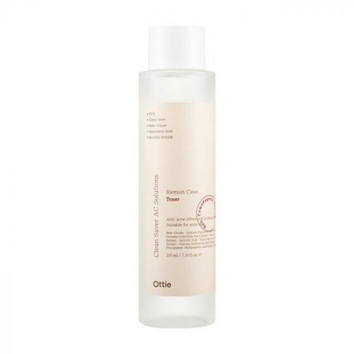 Ottie Тонер для проблемной кожи Blemish Clean Toner с BHA кислотой, 210 мл  #1