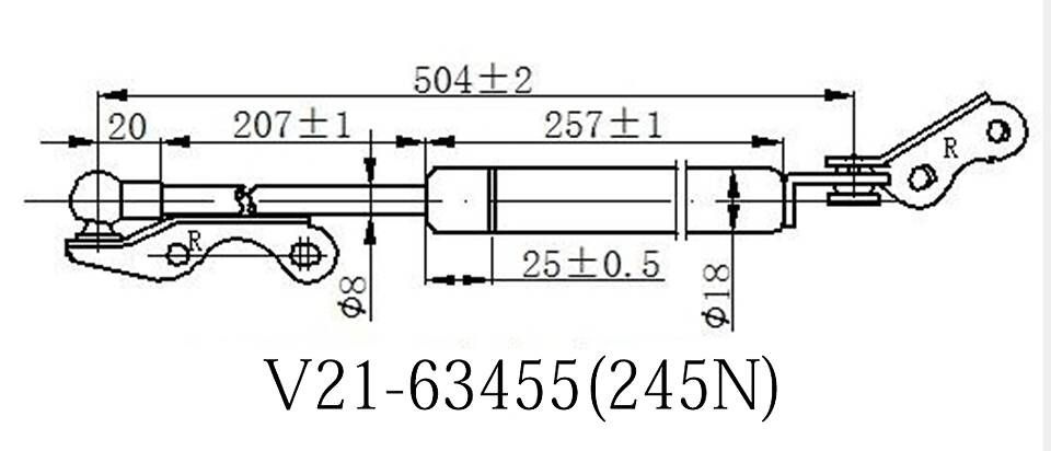 JETT Крышка багажника, арт. V2163455, 1 шт. #1