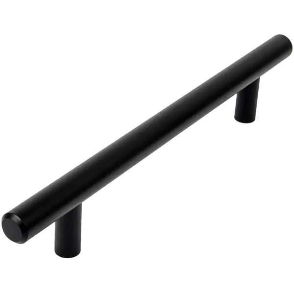 Ручка-рейлинг 128мм матовый чёрный #1