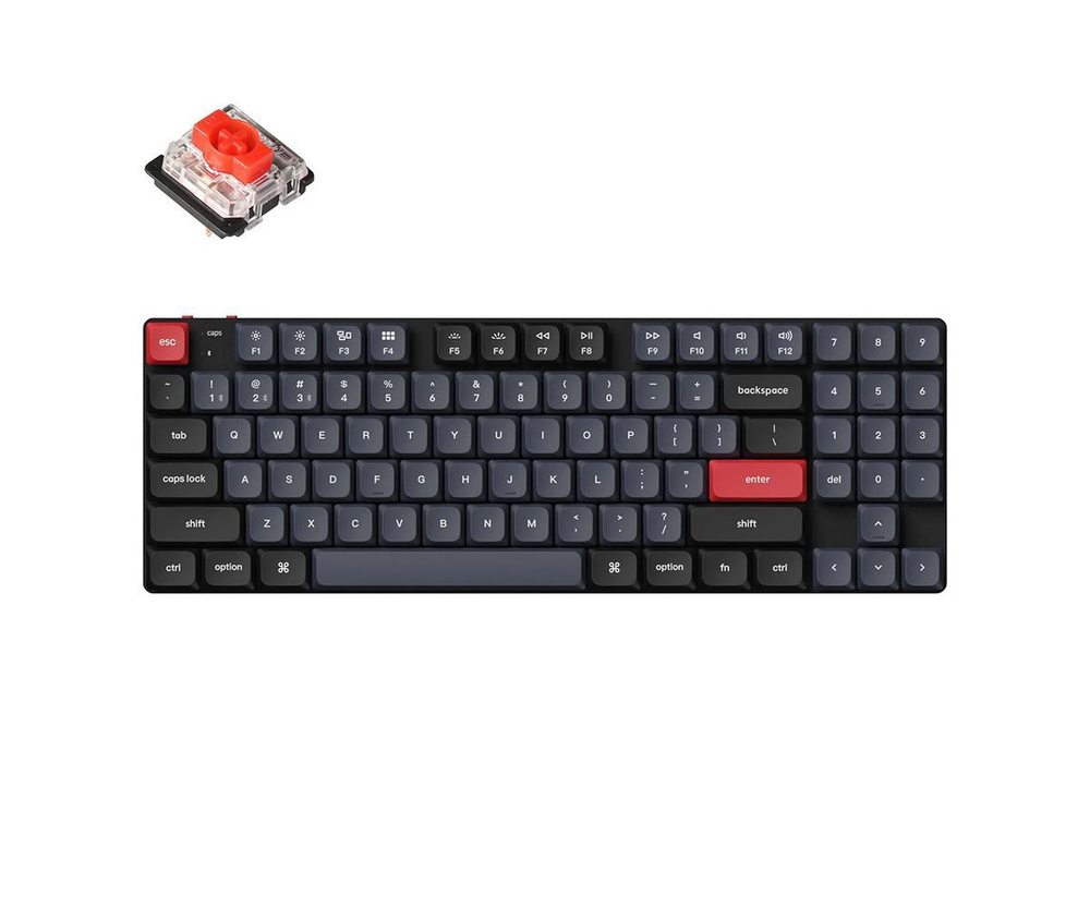 Клавиатура Keychron K13 Pro RGB Backlight Low Profile Gateron Mechanical (Hot-Swappable) Red Switch  #1