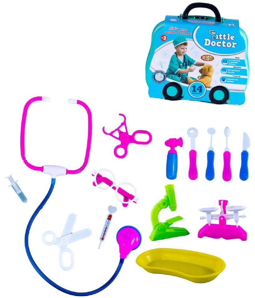 Набор игровой Toy mix Набор доктора в чемодане х2шт #1