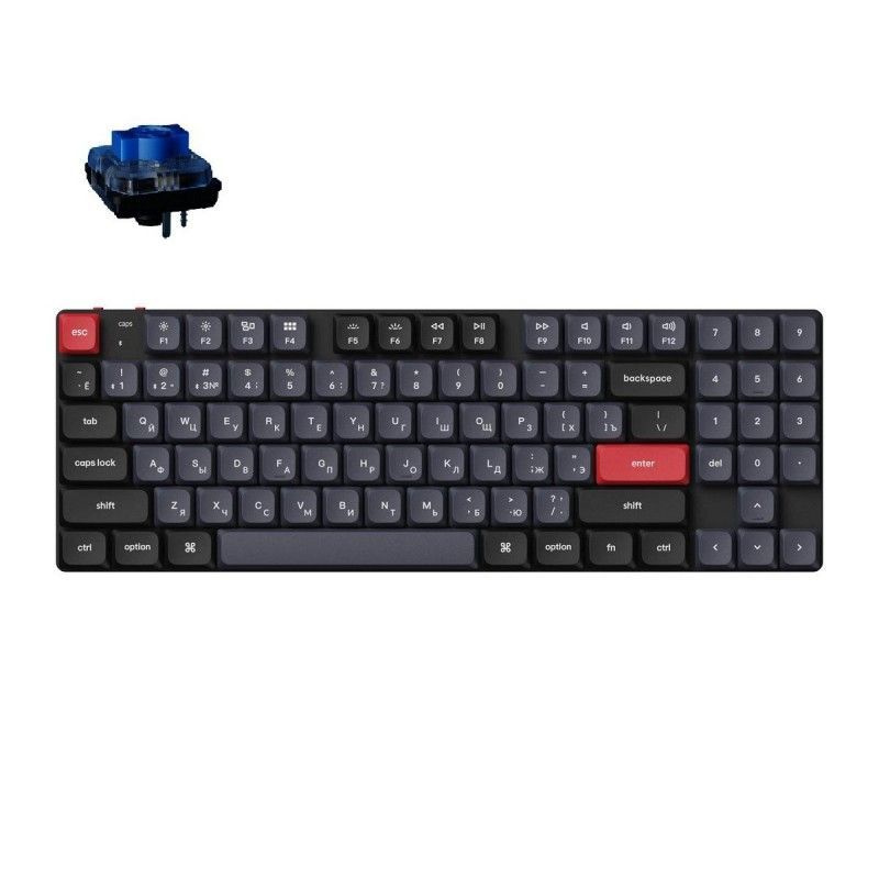 Игровая клавиатура Keychron QMK K13 Pro Gateron low profile Blue Switch (K13P-H2) #1