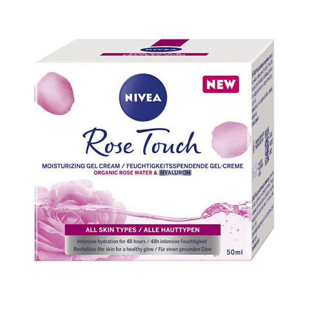 Nivea Крем-гель увлажняющий Rose Touch, Польша, 50 мл #1