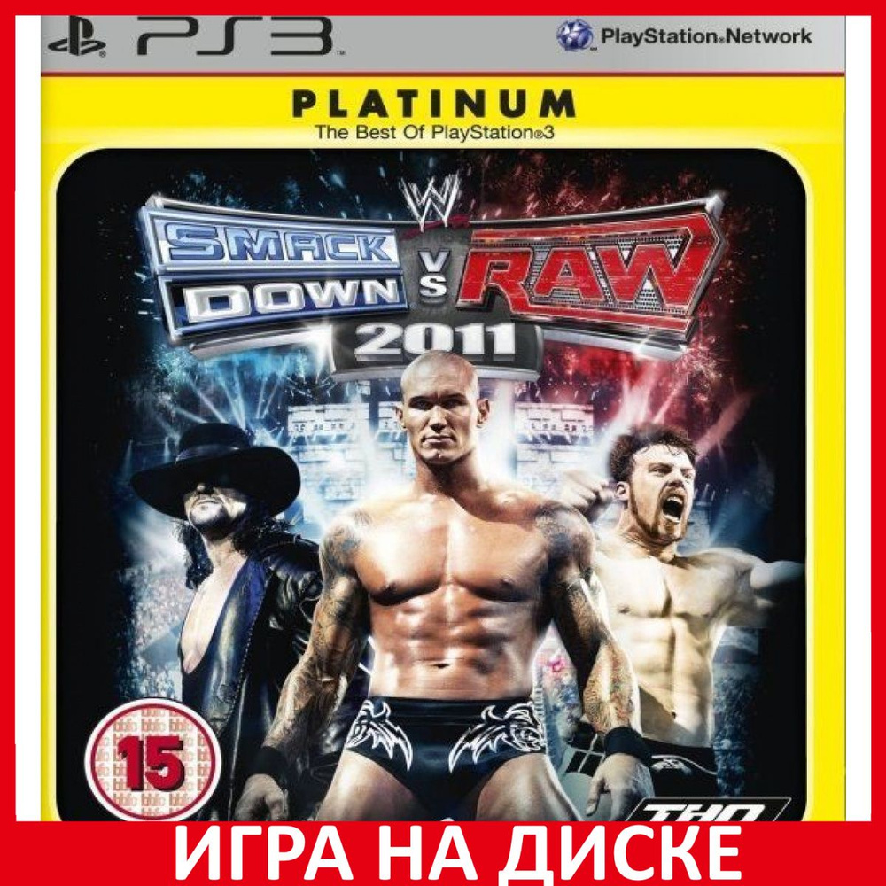 Игра WWE SmackDown vs Raw 2011 Plat (PlayStation 3, Английская версия) #1