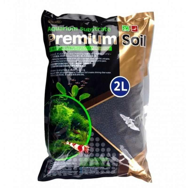 Субстрат для аквариумных растений и креветок премиум класса ISTA Premium Soil 2л, гранулы 4-6мм  #1