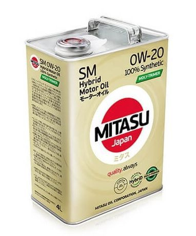 MITASU MOLY-TRIMER 0W-20 Масло моторное, Синтетическое, 5 л #1