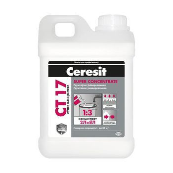 Ceresit CT 17 Супер концентрат (2л), Грунтовка для стен глубокого проникновения Церезит СТ 17  #1