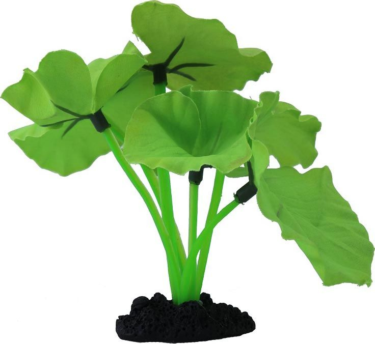 Prime Zoo Растение шелковое Нимфея, зеленое, 13 см #1