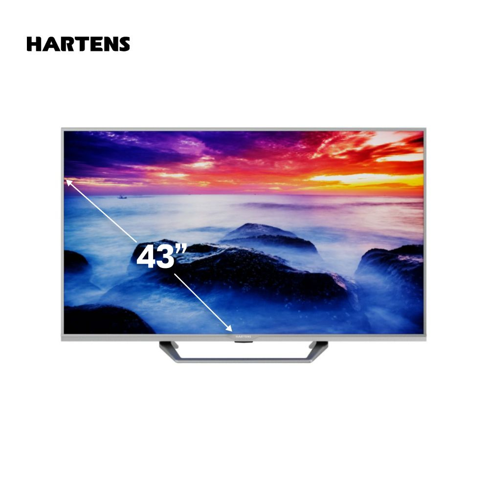Hartens Телевизор HTY-43FHDO6G-HC22 43" Full HD, серый #1