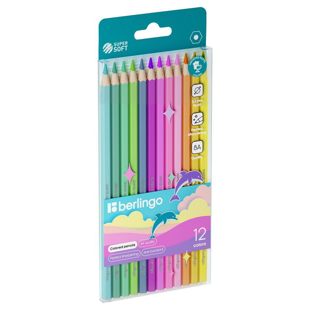 Berlingo Набор карандашей, вид карандаша: Цветной, 12 шт. #1