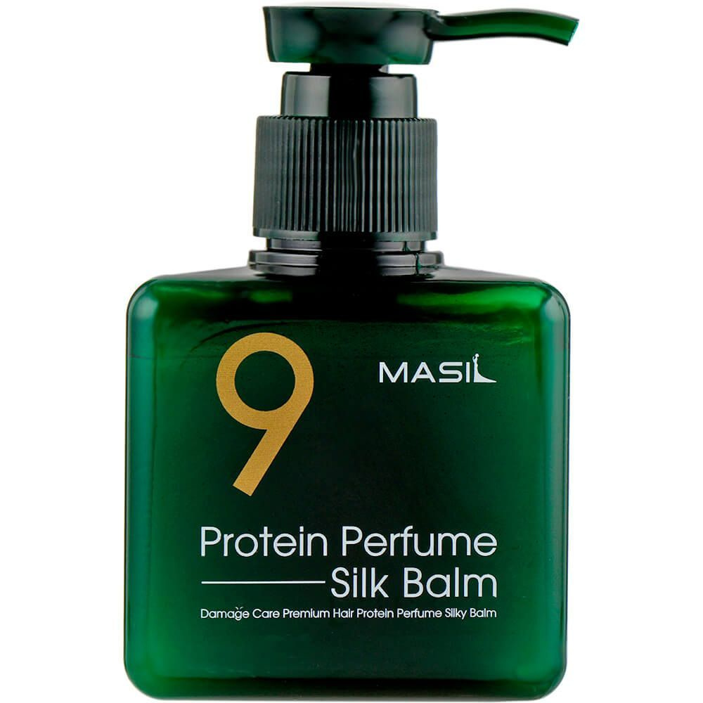 Masil Несмываемый бальзам для поврежденных волос 9 Protein Perfume Silk Balm 180 мл.  #1