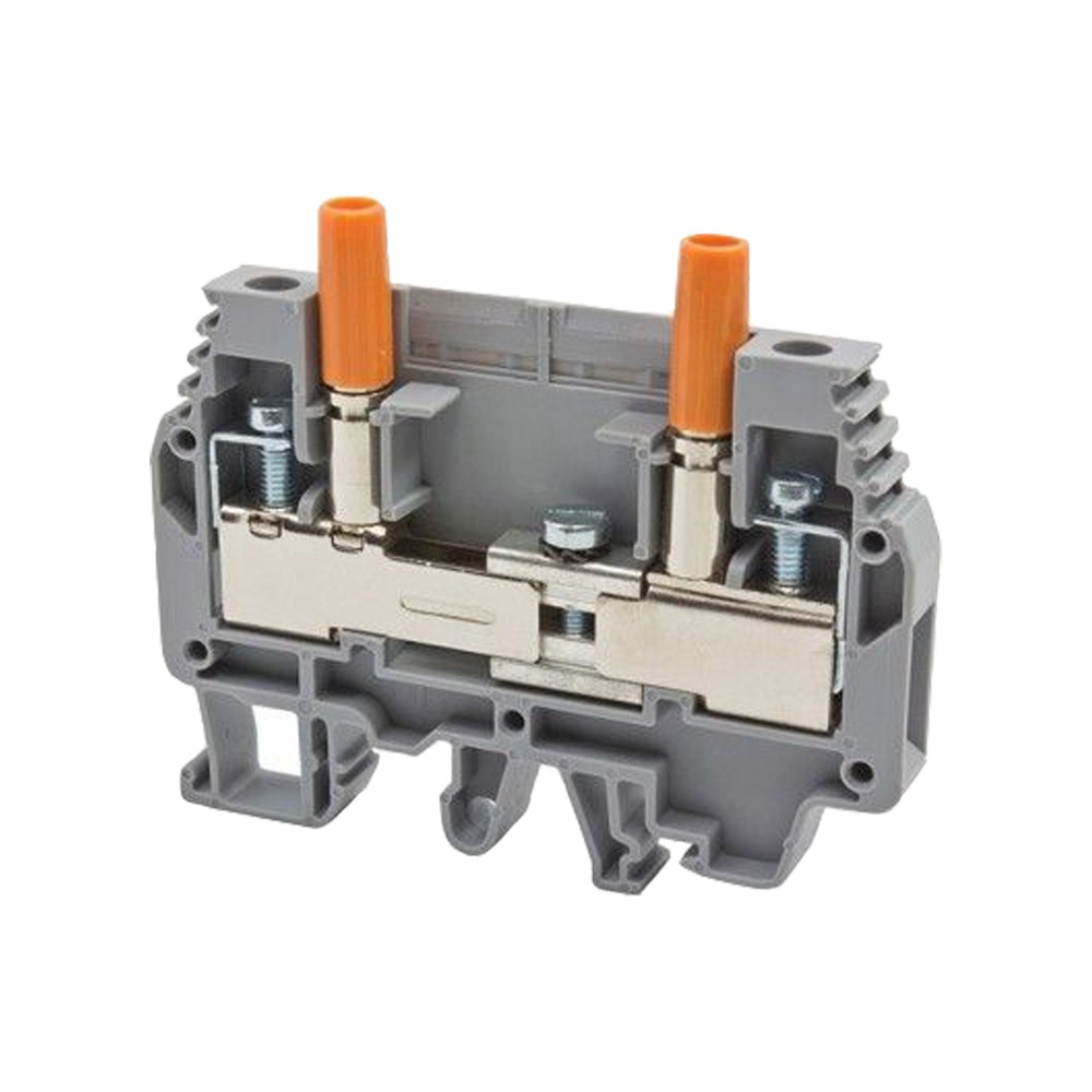 Измерительный клеммник на DIN-рейку WGO1 с тест разъемами 6мм.кв ...