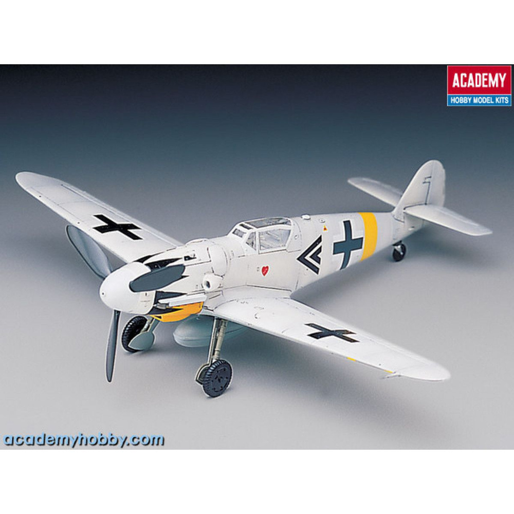 Academy сборная модель 12454 Messerschmitt Bf-109G-14 1:72 #1