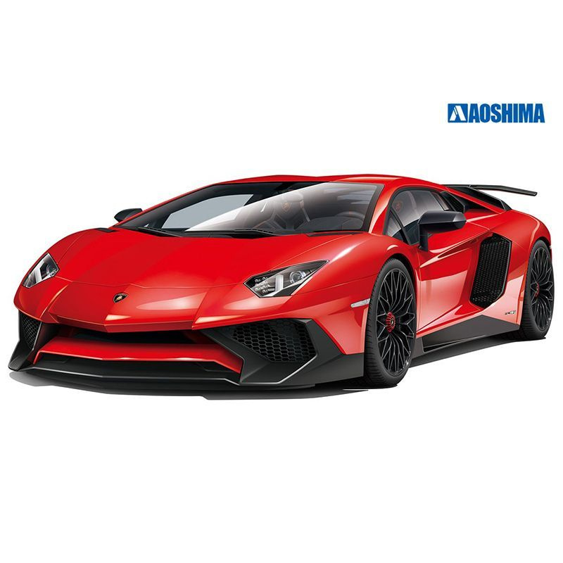 Сборная модель Машинка aoshima-006120 1/24 scale Lamborghini Aventador SV sports car model kit  #1