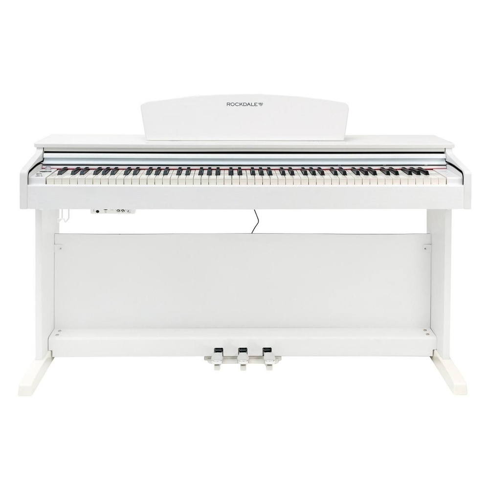 Цифровое фортепиано Rockdale Etude 128 Graded белое #1