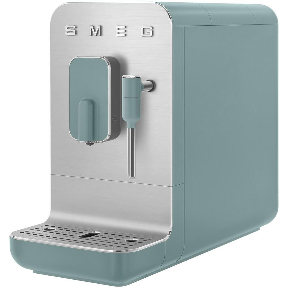 Кофемашина Smeg BCC02EGMEU, автоматическая, зерновой, 19 бар, 5 программ, 1.4 л, зеленая  #1