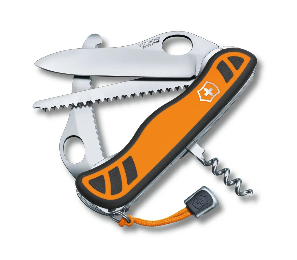 Victorinox Нож туристический Нож  Hunter XTM Grip, 111 mm, Orange/Black #1