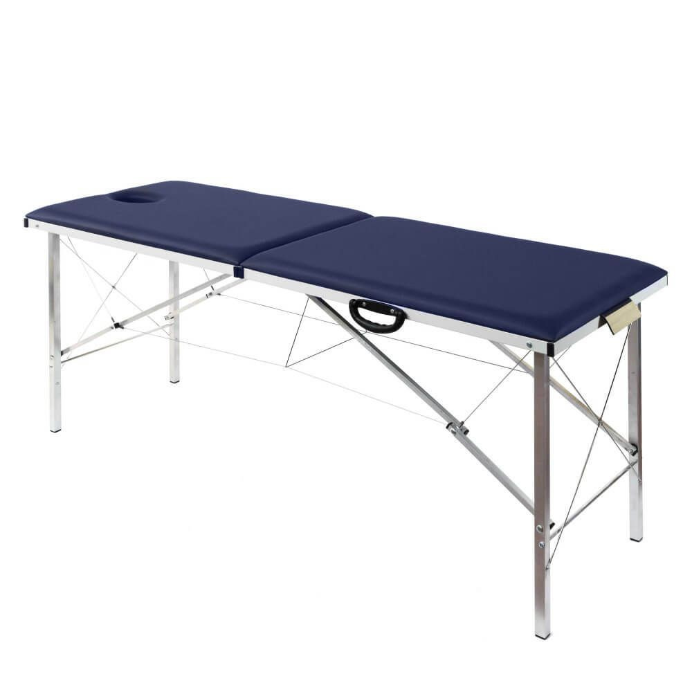Складной массажный стол Гелиокс ТМ185 цвет синий #1