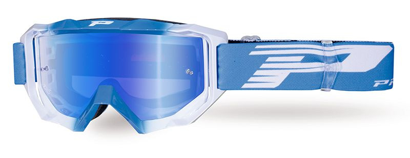 Мотоочки PROGRIP Venom 3200 FL Light blue/White Multilayer mirror Light blue Lens #1