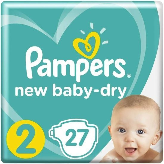 Подгузники PAMPERS New Baby мини (4-8 кг) 27шт #1