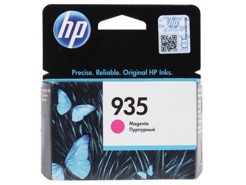 Картридж HP 935 (C2P21AE) пурпурный HP, оригинальный, 400 страниц, 1 шт  #1