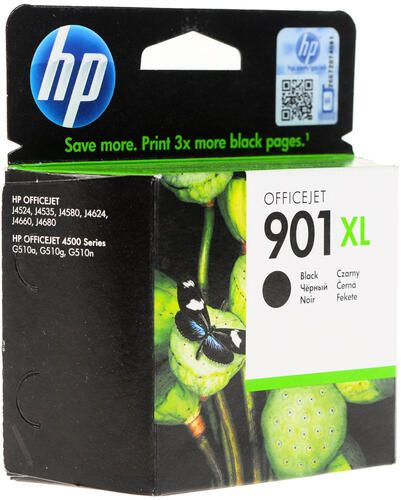 Картридж HP 901XL (CC654AE) черный HP, оригинальный, 700 страниц, 1 шт  #1